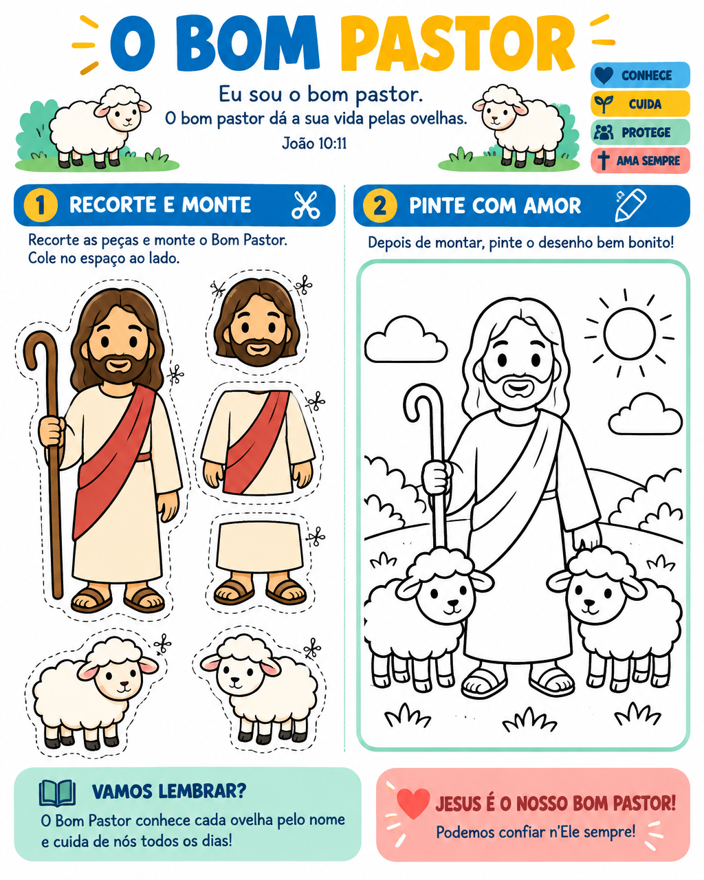 Prévia da atividade O Bom Pastor